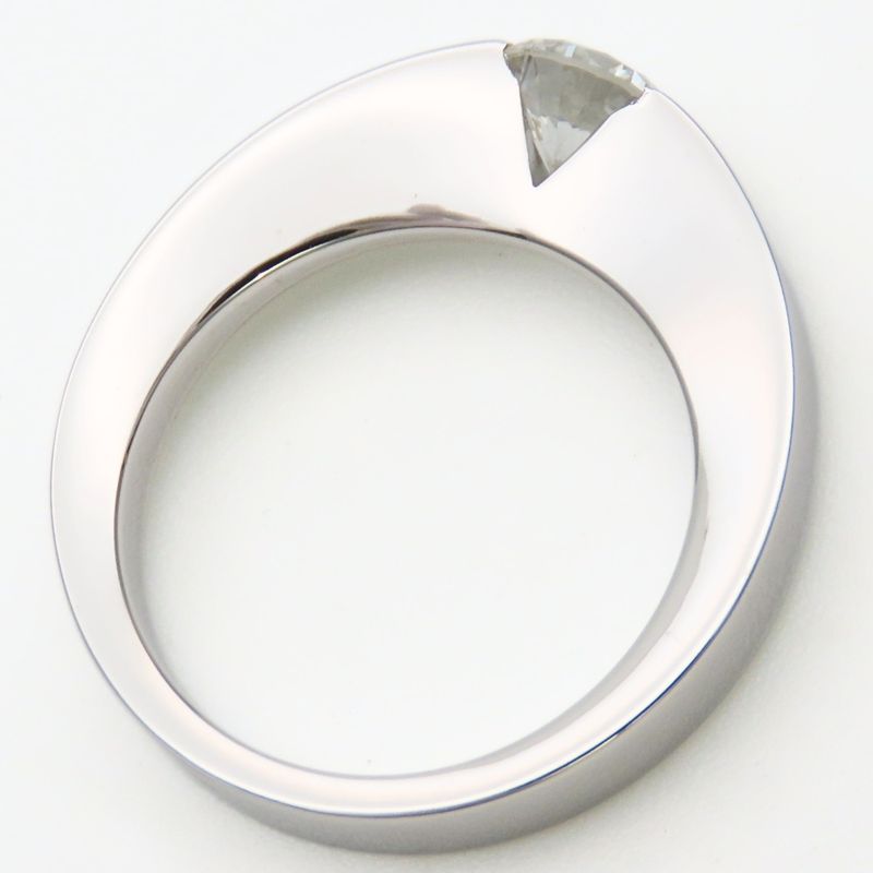 Cartier Ring Date with 48 18k White Gold Diamond