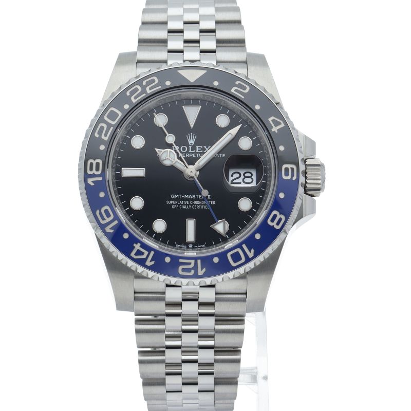 Rolex Gmt Master 2 Watch Box SS Black