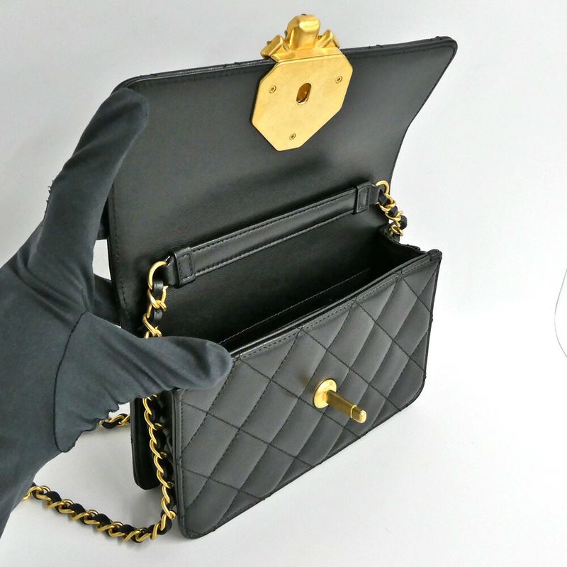 Chanel Evening Quilted Chain Shoulder Bag Cruise Collection