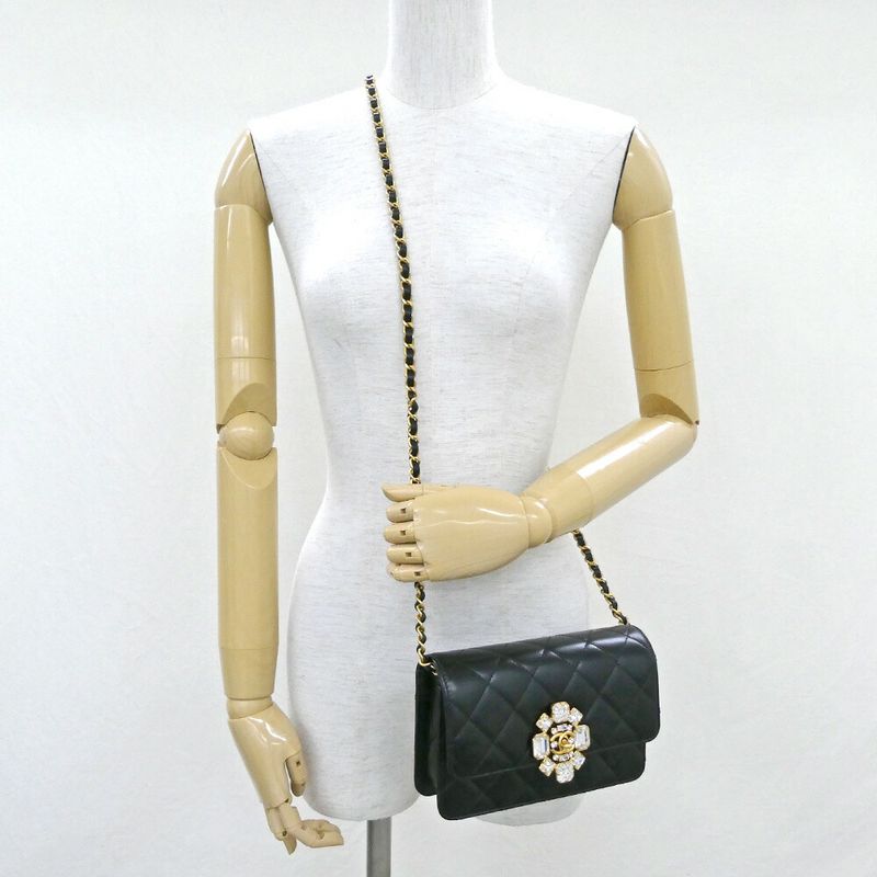 Chanel Evening Quilted Chain Shoulder Bag Cruise Collection