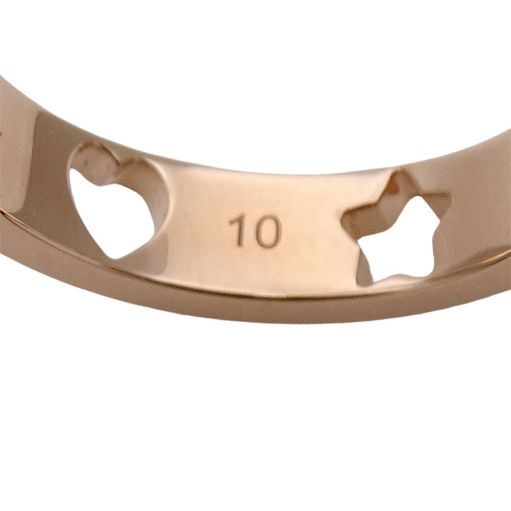 Gucci Ring Icon Heart Star Pink Gold