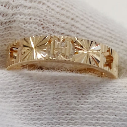 Gucci Ring Icon Heart Star Pink Gold