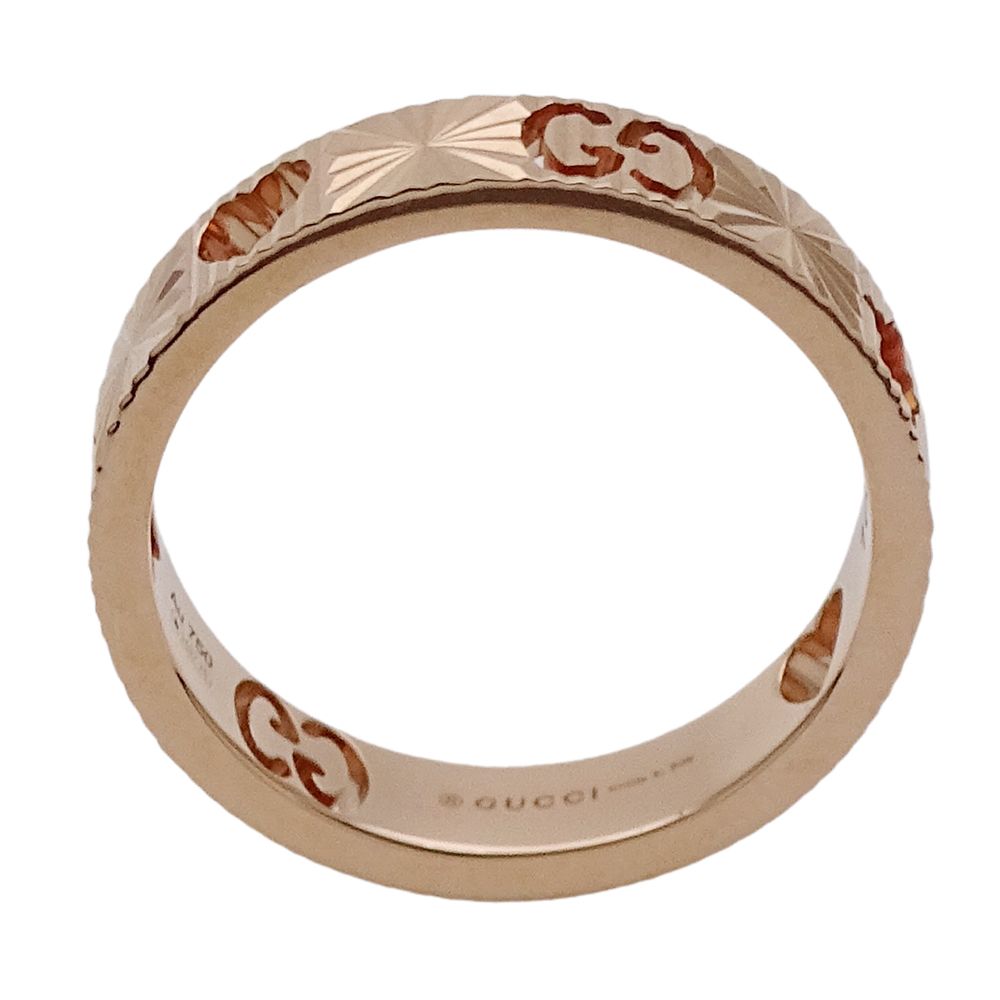 Gucci Ring Icon Heart Star Pink Gold