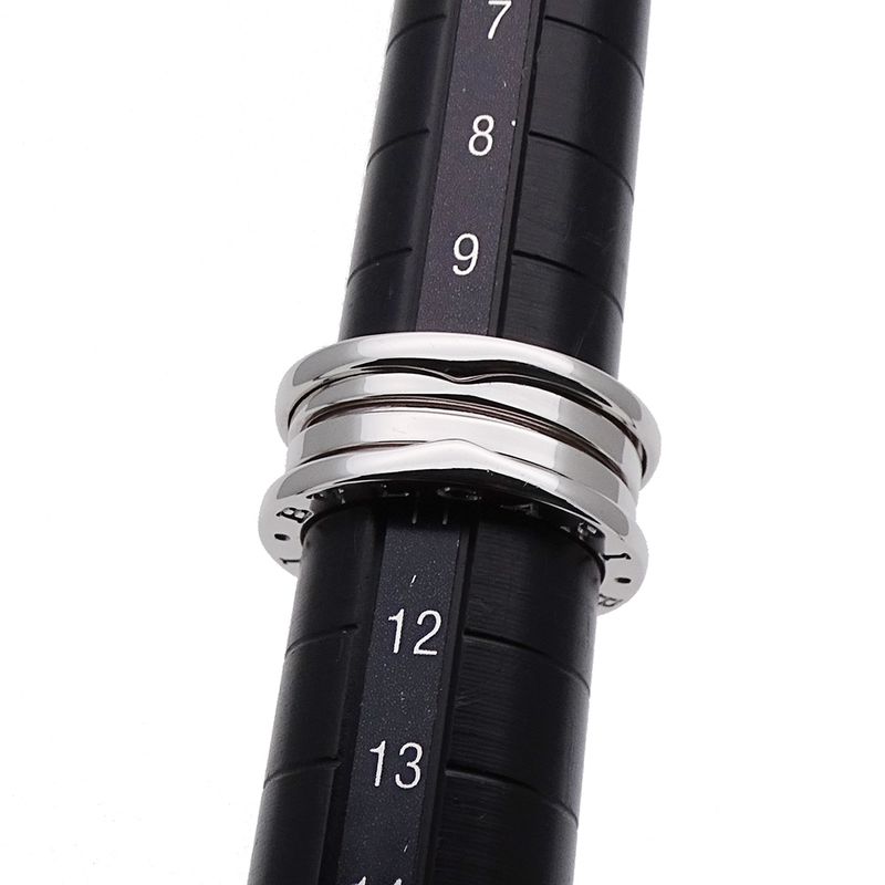Bvlgari Ring Band White Gold 51