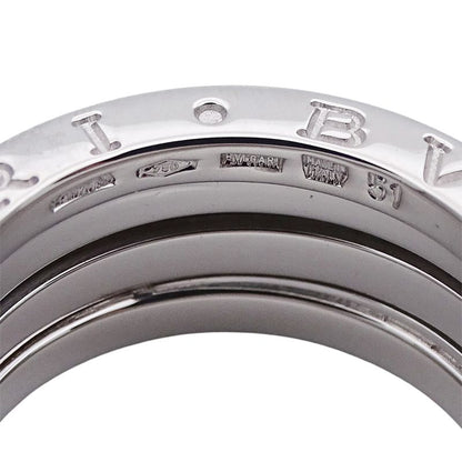 Bvlgari Ring Band White Gold 51
