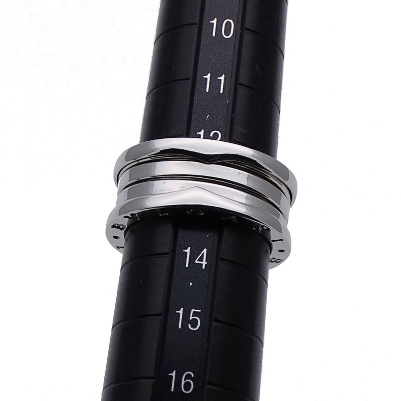 Bvlgari Ring Band White Gold 54