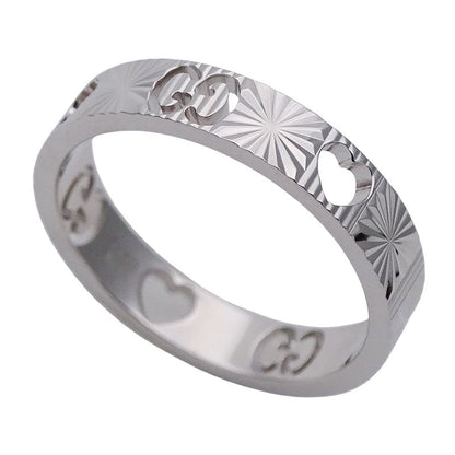 Gucci Ring Icon Heart White Gold
