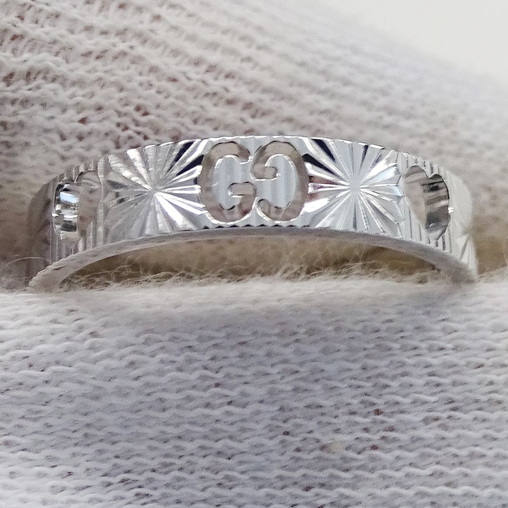 Gucci Ring Icon Heart White Gold
