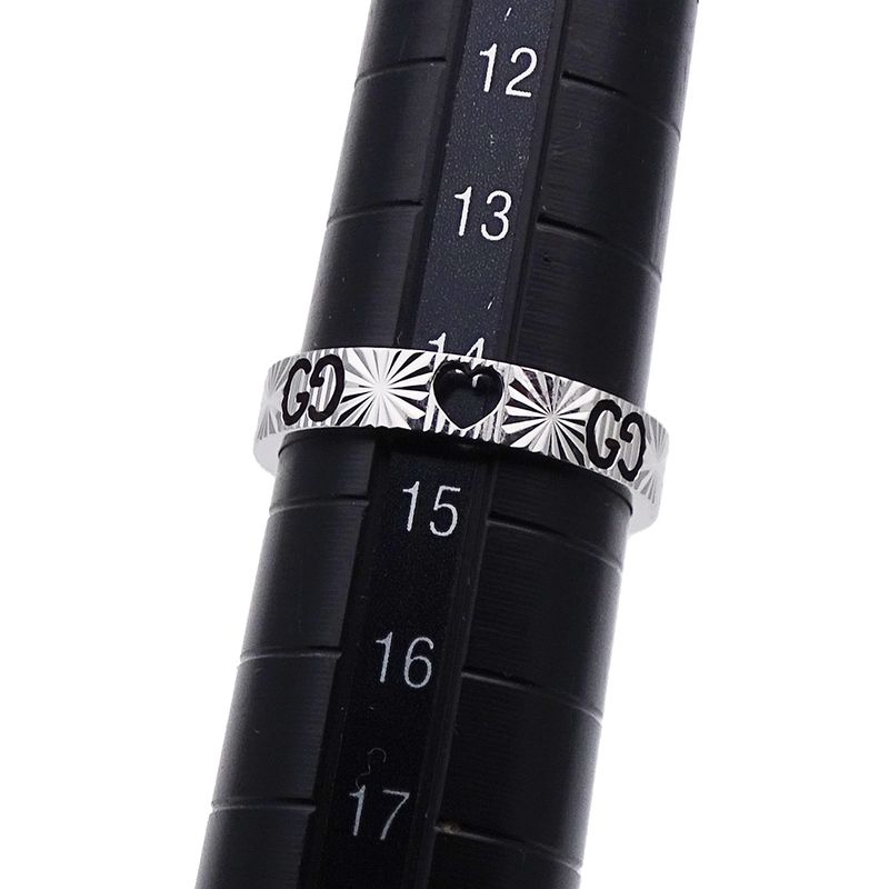 Gucci Ring Icon Heart White Gold