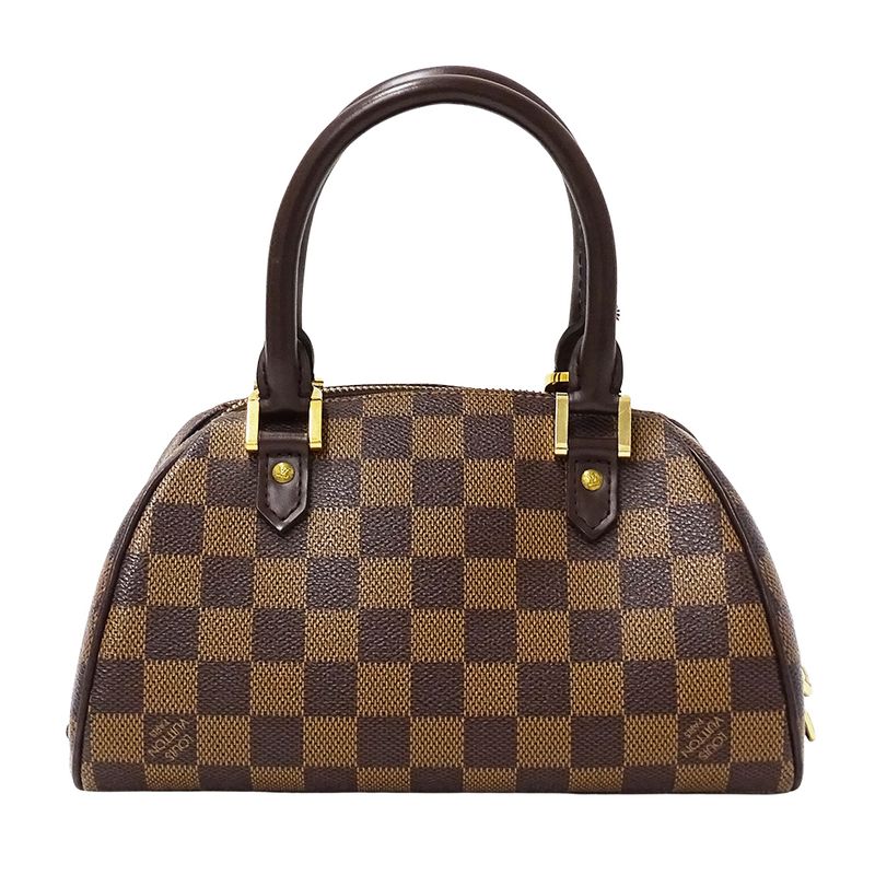 Louis Vuitton Bag Damier Handbag Riviera Mini Brown Bag Small