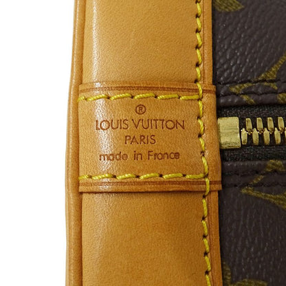 Louis Vuitton Bag Monogram Handbag Alma Brown