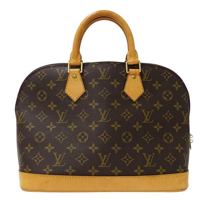 Louis Vuitton Bag Monogram Handbag Alma Brown