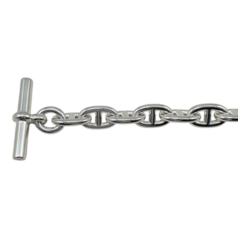 Hermes Bracelet Chaine D'ancre MM 014 14 Links Silver