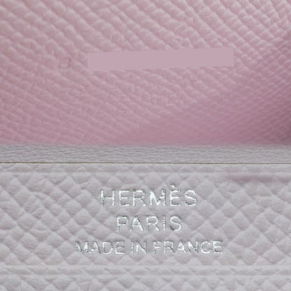 Hermes Bearn Mini Bifold Wallet Mauveper Epsom