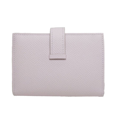 Hermes Bearn Mini Bifold Wallet Mauveper Epsom