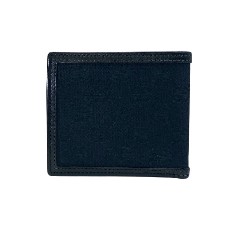 Gucci Wallet Bifold Compact Billfold Coin Purse Logo