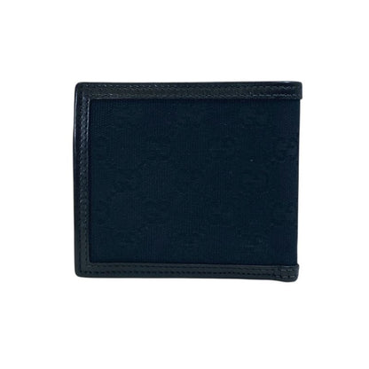 Gucci Wallet Bifold Compact Billfold Coin Purse Logo