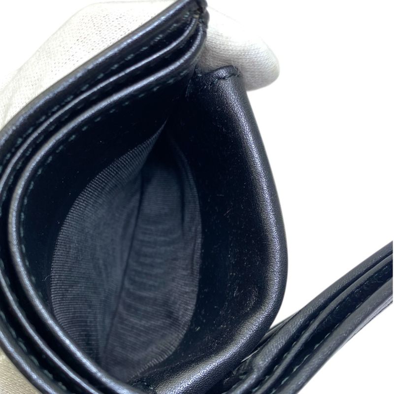 Gucci Wallet Bifold Compact Billfold Coin Purse Logo