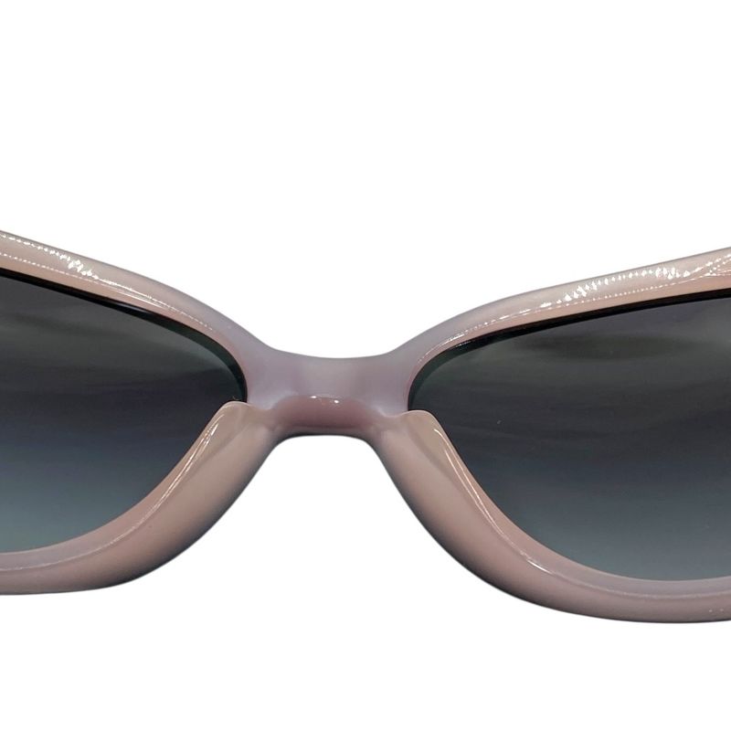 Chanel Camellia Sunglasses Eyewear CC Logo Plastic Colored Lenses Black Pink