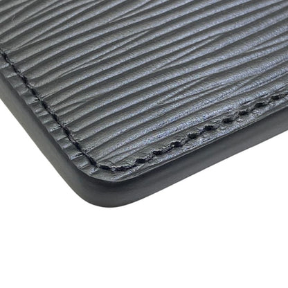 Louis Vuitton Neo Card Holder Case Compact Epi Leather Black Sophistication
