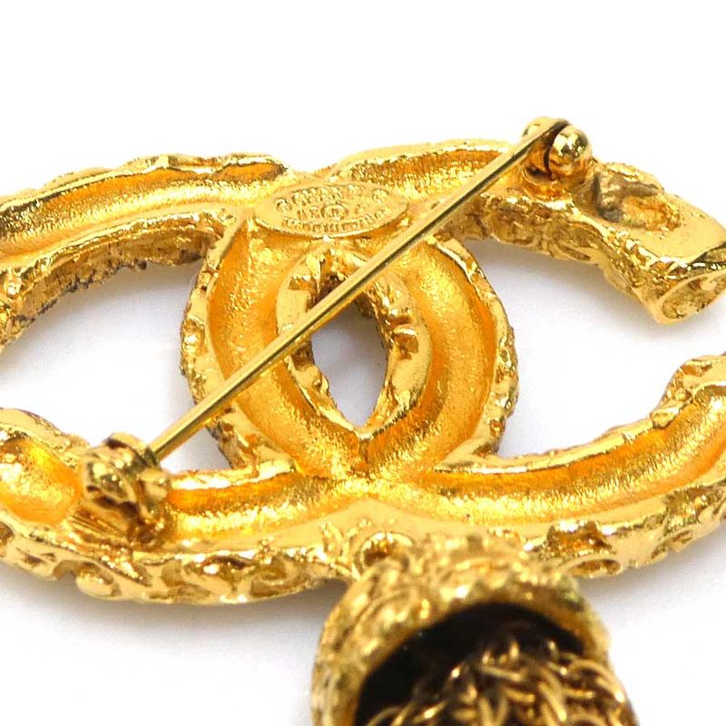 Chanel Brooch CC Logo