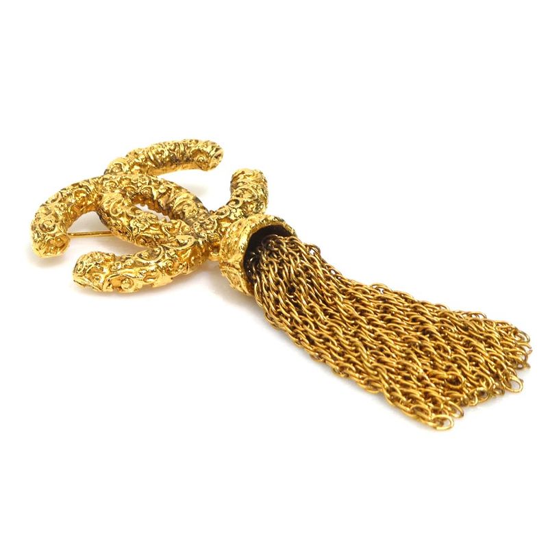 Chanel Brooch CC Logo