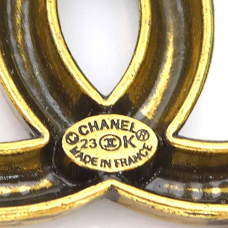 Chanel Brooch CC Logo