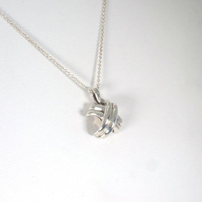 Tiffany & Co 925 Signature Cross Pendant Necklace