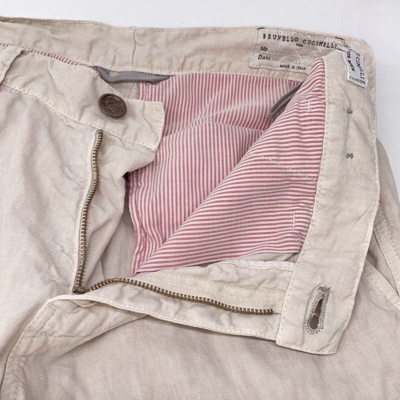 Brunello Cucinelli Light Beige Pants