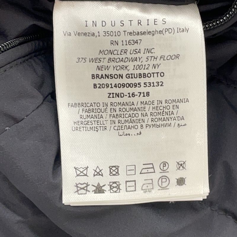 Moncler Black Branson Riders Down Jacket 1