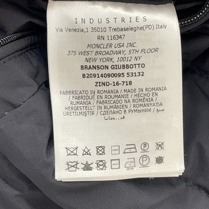 Moncler Black Branson Riders Down Jacket 1