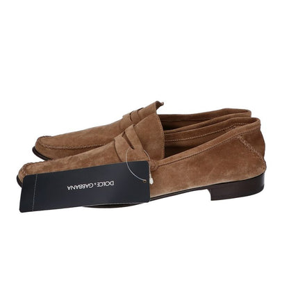 Dolce & Gabbana Suede Coin Loafer 6.5