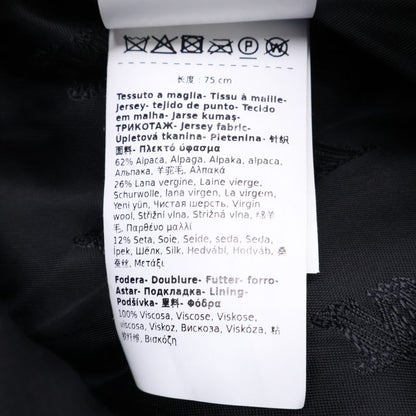 Max Mara Alpaca Silk Blend Teddy Bear Cape Poncho