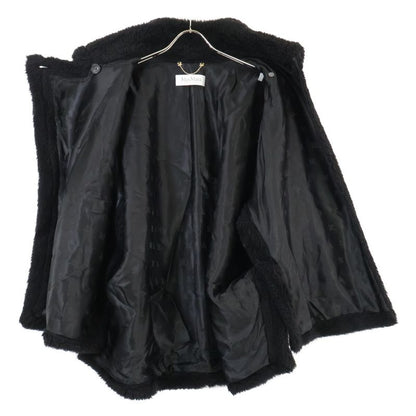 Max Mara Alpaca Silk Blend Teddy Bear Cape Poncho
