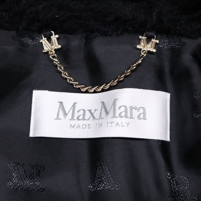 Max Mara Alpaca Silk Blend Teddy Bear Cape Poncho