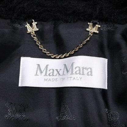 Max Mara Alpaca Silk Blend Teddy Bear Cape Poncho