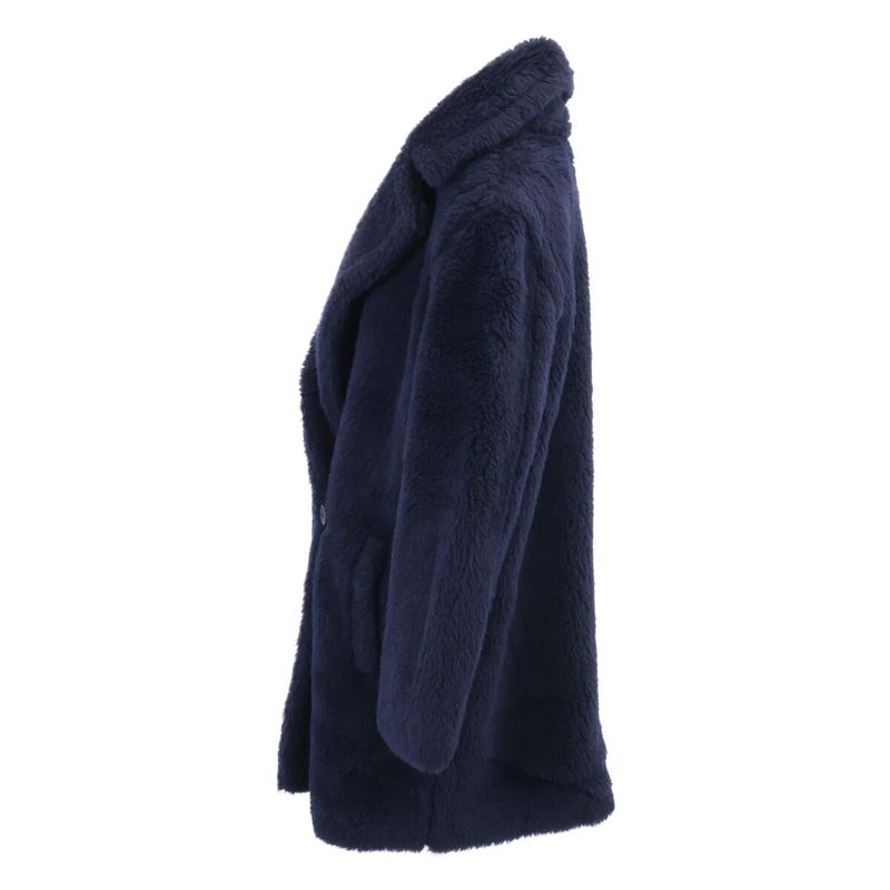 Max Mara Alpaca Wool Silk Teddy Bear Half 42