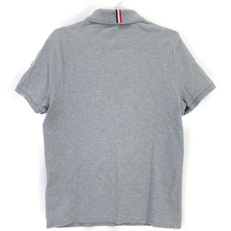Moncler le Gray Sleeve Wappen Polo Shirt