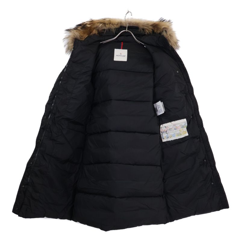 Moncler Merin Fur Belt Hoodie Down 00
