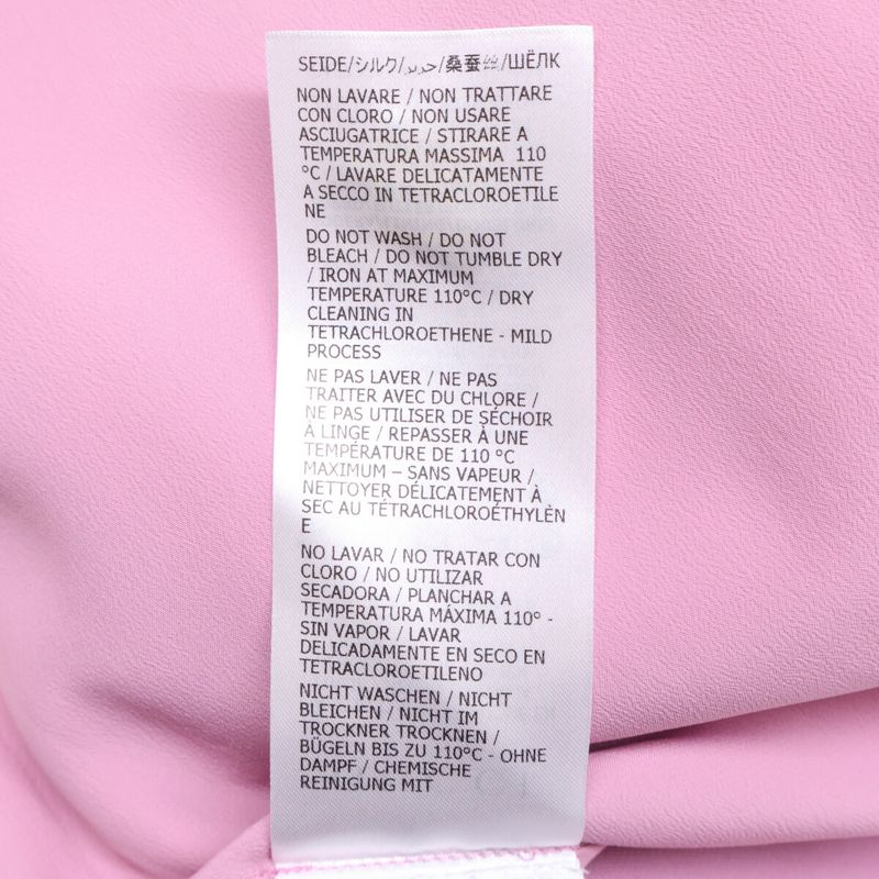 Gucci Pink Wool Silk Sleeveless Creep Dress