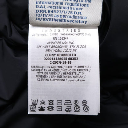 Moncler Black Cluny Down Jacket