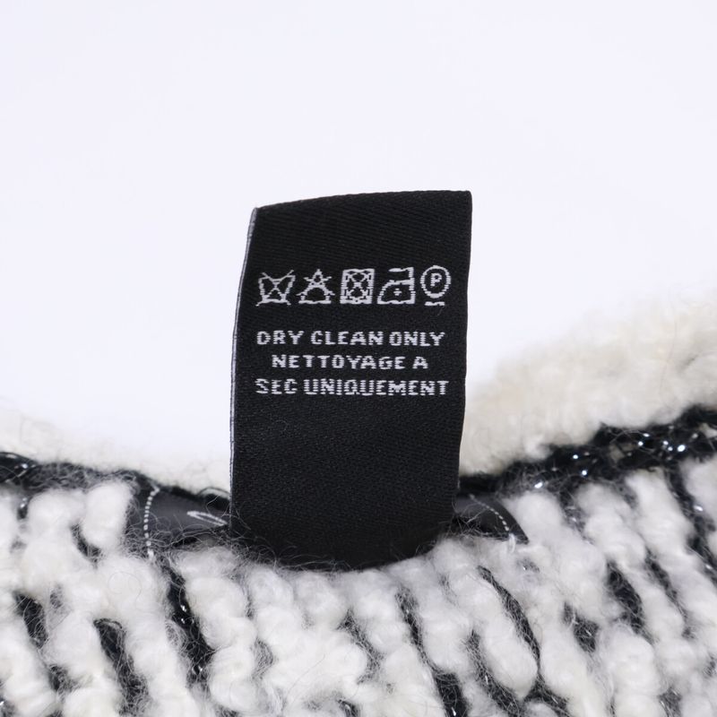 Chanel Cashmere CC Logo Quilted Scarf