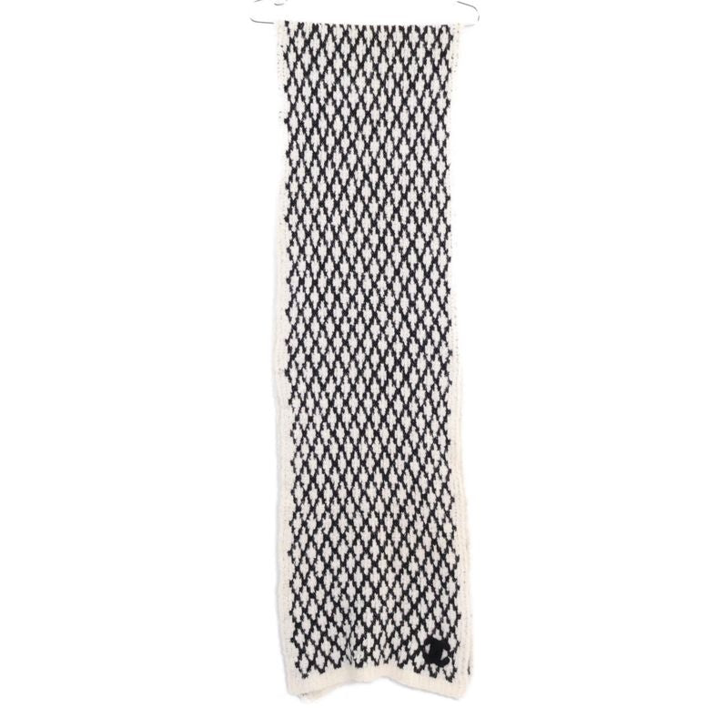 Chanel Cashmere CC Logo Quilted Scarf