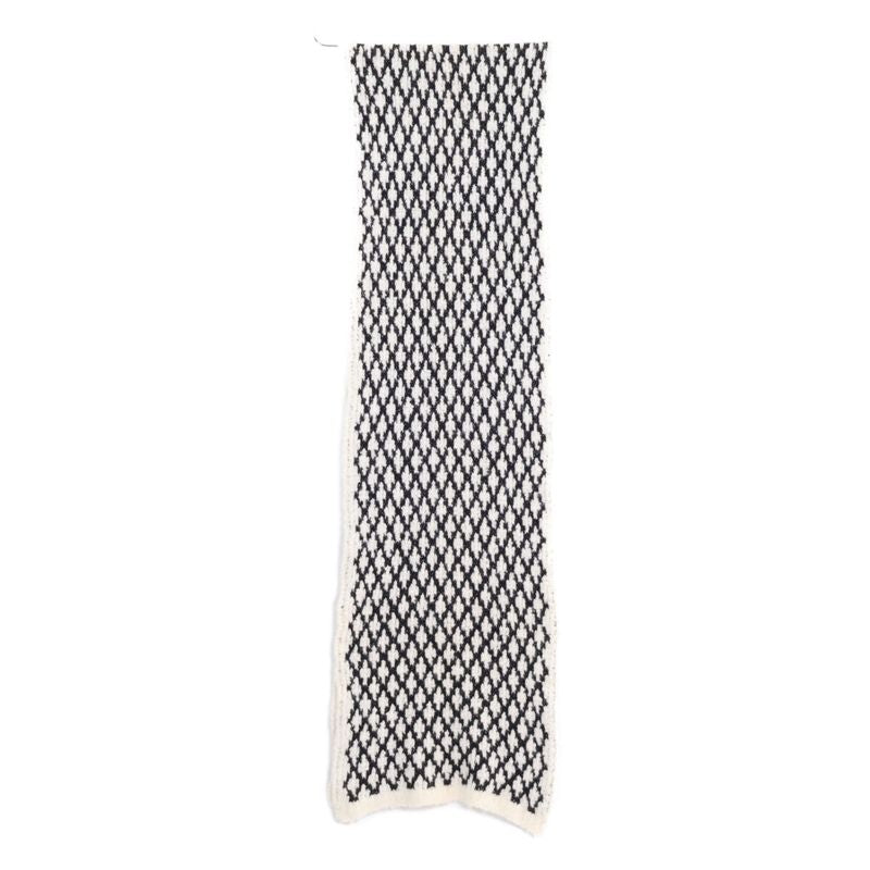 Chanel Cashmere CC Logo Quilted Scarf