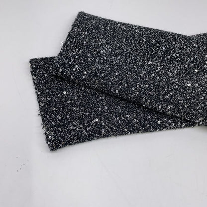 Gucci Gray Sequin Knit Cardigan