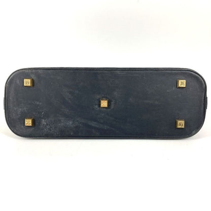 Louis Vuitton Handbag Alma Long Monogram Mini Canvas Navy
