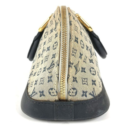 Louis Vuitton Handbag Alma Long Monogram Mini Canvas Navy
