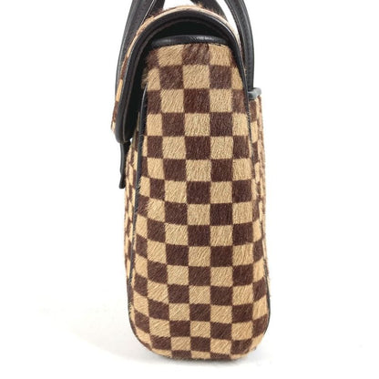Louis Vuitton Handbag Lion Calf Hair Brown