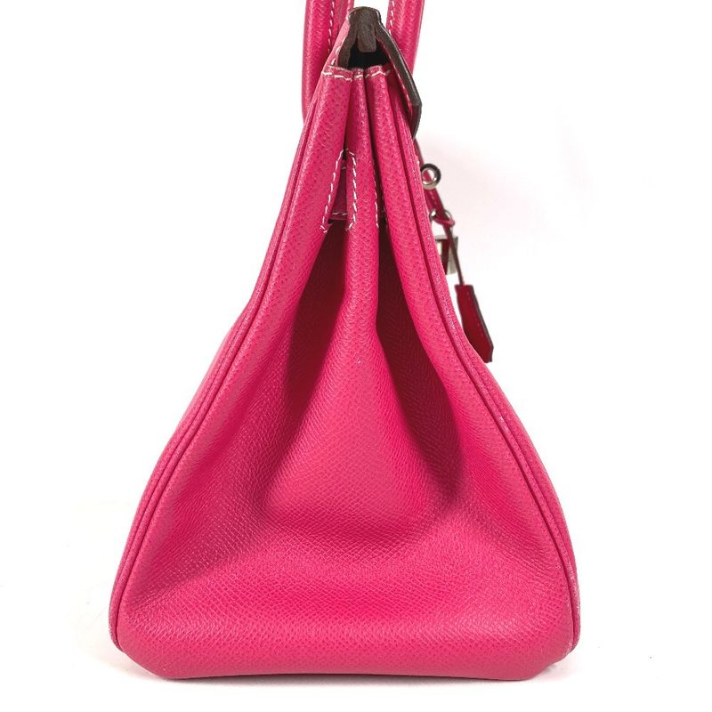 Hermes Handbag Birkin 30 Epsom Rose Tyrian Pink