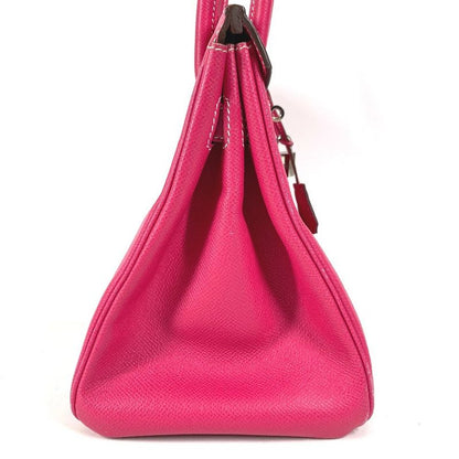 Hermes Handbag Birkin 30 Epsom Rose Tyrian Pink